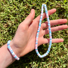 Load image into Gallery viewer, Cotton Candy Skies Necklace &amp; Bracelet Set
