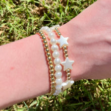 Load image into Gallery viewer, Pretty Pearl Bracelet Stack
